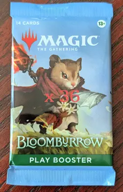MTG MAGIC THE GATHERING BLOOMBURROW Play Booster 36 Packs From Box New Sealed - Image 1