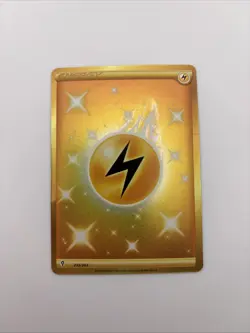 Pokemon TCG Lightning Energy Gold Secret Rare 235/203 Evolving Skies HP - Image 2