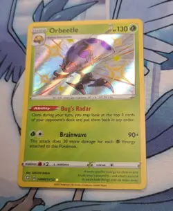 Pokemon TCG Orbeetle SV009/SV122 Shining Fates Shiny Rare NM - Image 1