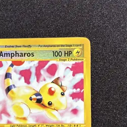 Pokemon TCG Ampharos 21/165 Holo Rare Expedition Base Set English Stage 2 100 HP - Image 3