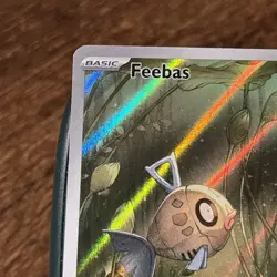 Pokemon Feebas 198/191 Surging Sparks Illustration Rare Full Art Holo NM - Image 4