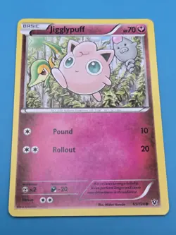 Jigglypuff 65/124 Common Fates Collide Pokemon LP - Image 1