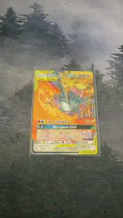 2017 Pokemon Cosmic Eclipse Naganadel & Guzzlord GX 44/68 TAG TEAM Holo - Image 1