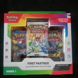 Pokemon First Partner Illustration Collection Series 1 Sealed - Image 1