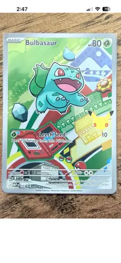 Bulbasaur MEP037 First Partner's Promo Near Mint Pokemon TCG - Image 1