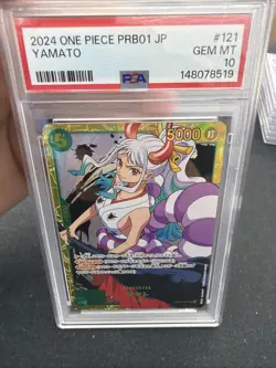 Yamato 121 One Piece Japanese PSA 10 PRB01 THE BEST - Image 1