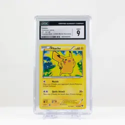 Pokemon Pikachu Cosmos Holo XY #42/146 Lego Movie Promo 2014 - CGC 9 Mint - Image 2