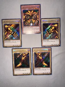 Exodia Full Set - LCYW - 1st Edition Secret Rare - NM - Yu-Gi-Oh! - Image 1