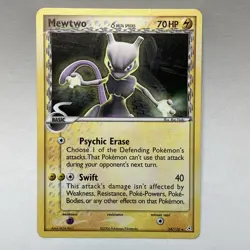 Mewtwo Delta Species EX Holon Phantoms Non-Holo Card 24/110 English LP Pokemon - Image 1