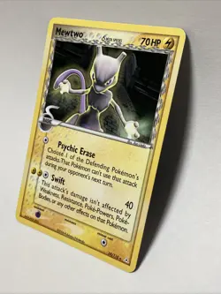 Mewtwo Delta Species EX Holon Phantoms Non-Holo Card 24/110 English LP Pokemon - Image 2
