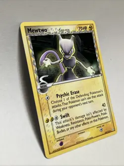 Mewtwo Delta Species EX Holon Phantoms Non-Holo Card 24/110 English LP Pokemon - Image 3
