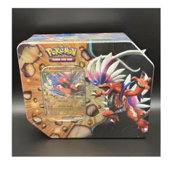 Pokemon TCG Slashing Legends Tin Koraidon EX Booster Foil Promo Card Box 2023 - Image 1