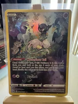 Pokemon TCG Mew GG10/GG70 Crown Zenith Ultra Rare Holo Card Mint Condition - Image 1