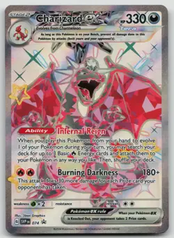 Charizard ex 074 Sv: Scarlet & Violet Promo Cards Holo NM - Image 1