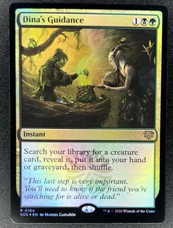 Dina’s Guidance 0184 Foil Rare MTG: Secrets of Strixhaven - Image 1