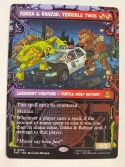 MTG Tokka & Rahzar, Terrible Twos - Showcase - NM/Unplayed - TMNT - Image 1