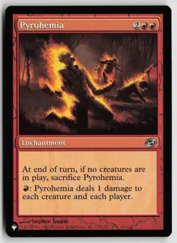 Pyrohemia Lightly Played 119/165 The List Reprints Magic: The Gathering - Image 1