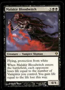 MALAKIR BLOODWITCH ZENDIKAR MAGIC: THE GATHERING LP - Image 1