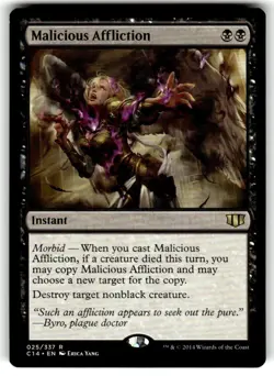 Malicious Affliction Commander 2014 Regular MTG - Image 1