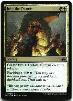 MTG Join the Dance FOIL U Innistrad: Midnight Hunt 229 LP - Image 1