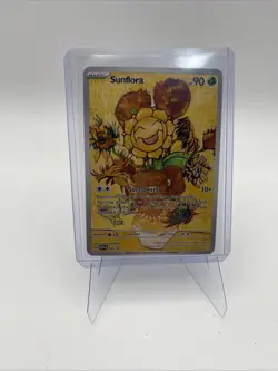Sunflora Flower Pokemon x Van Gogh Black Star Promo ACG Art Card - Fan Card - Image 3