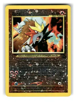 Entei 34 Promo Wizards Black Star Promos Pokemon Reverse Holo Lightly Played - Image 1