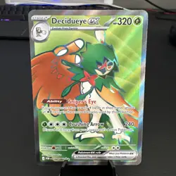 Pokemon TCG Perfect Order Decidueye ex #100/088 Ultra Rare NM - Image 1