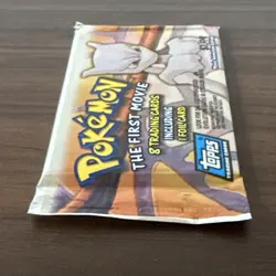 Topps Pokemon: The First Movie Trading Card Booster Pack - Blue Logo 41116507663 - Image 3