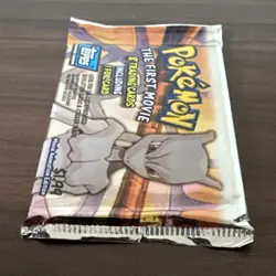 Topps Pokemon: The First Movie Trading Card Booster Pack - Blue Logo 41116507663 - Image 4