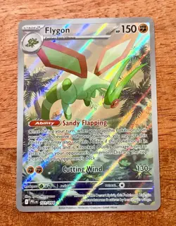 Pokemon Flygon 101/094 Me02: Phantasmal Flames Illustration Rare Holo IR - Image 1