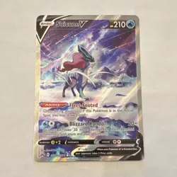 Suicune V GG38/GG70 Crown Zenith Galarian Gallery Ultra Rare Holo 210 HP - Image 1