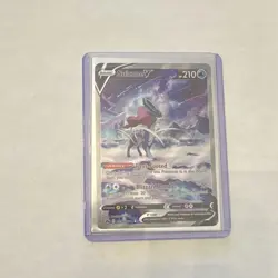 Suicune V GG38/GG70 Crown Zenith Galarian Gallery Ultra Rare Holo 210 HP - Image 3