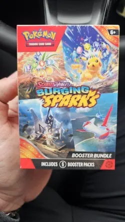 Pokemon TCG Scarlet Violet Surging Sparks Booster Bundle Sealed NEW Cards NICE - Image 1