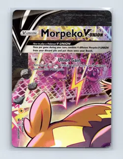 Morpeko V-Union SWSH287 Holo Promo Sword & Shield Promo Pokemon Lightly Played - Image 1