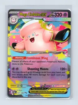 Mega Clefable ex 031/088 Double Rare Perfect Order Pokemon Lightly Played - Image 1