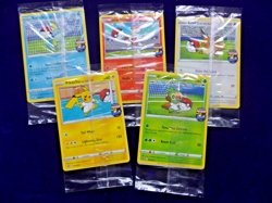 Pokemon Futsal On The Ball Football set, 5 Promo cards all Sealed bin 4 - Image 1
