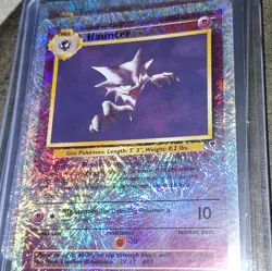 Haunter 1st Edition Holo 6/62 Fossil Pokemon TCG English 1999 WOTC Psychic - Image 1