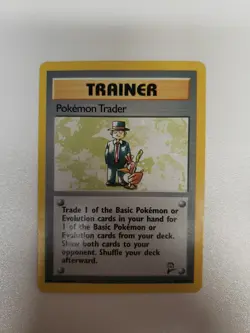 Pokemon Trader 106/130 Base Set 2 Regular (Pokemon TGC) MP - Image 1