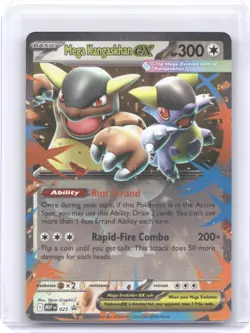 Mega Kangaskhan Ex 104/132 Me03: Perfect Order Pokemon TCG Holo - Image 1