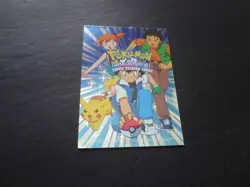 1999 Topps Pokemon the First Movie Checklist Silver Foil Blue Logo NNO 1st Holo - Image 1