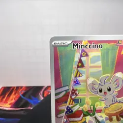 Pokemon TCG Minccino 182/162 SV Temporal Forces NM English - Image 2