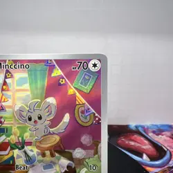 Pokemon TCG Minccino 182/162 SV Temporal Forces NM English - Image 5