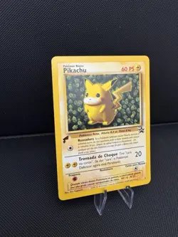 Pokemon Pikachu Promo 1 Portuguese Ivy Pikachu World Collection NM - Image 2