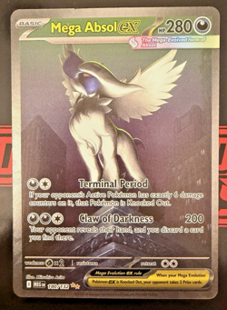 Mega Absol ex 180/132 - Pokemon TCG Mega Evolutions - LP Lightly Played - Image 1