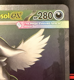 Mega Absol ex 180/132 - Pokemon TCG Mega Evolutions - LP Lightly Played - Image 4