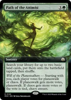 Path of the Animist (Extended Art) - Near Mint MTG - Image 1