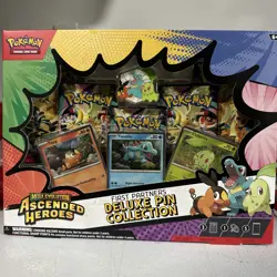 Pokemon Mega Evolution Ascended Heroes First Partners Deluxe Pin Collection - Image 5