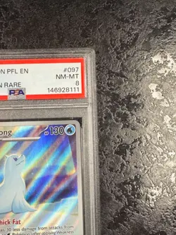 2025 POKEMON PFL EN DEWGONG ILLUSTRATION RARE #097 - PSA 8 - Image 2