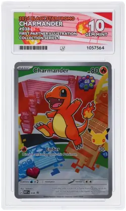 Charmander 038 First Partner Illustration Collection Series 1 Pokemon TCG ACE 10 - Image 1
