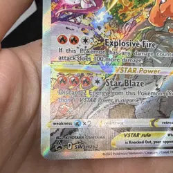 The Pokemon Company Charizard VSTAR SWSH262 Promo Full Art Holo 280HP EN - Image 5